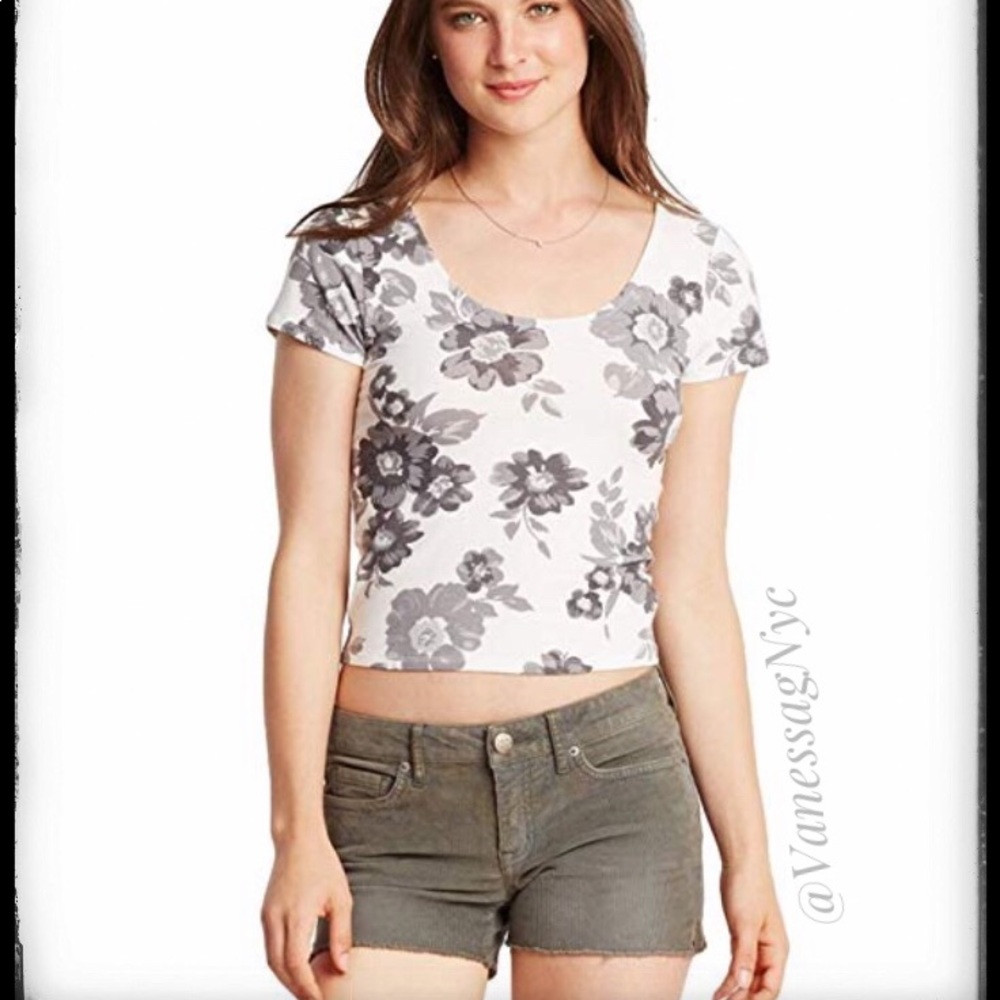 Prince & Fox Floral Graphic Tee Bodycon Sz XXL NWT